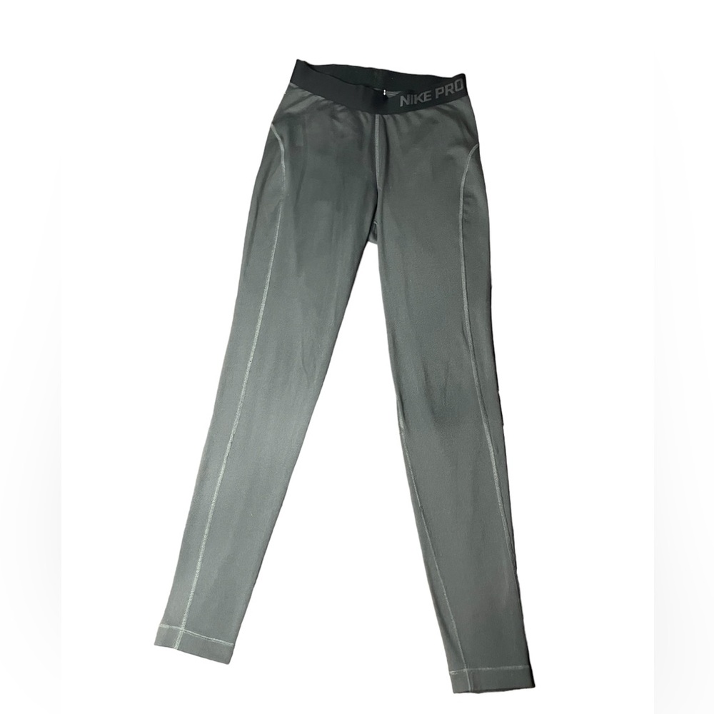 Women's Nike Pro Dri-Fit Leggings, Size Small Gray